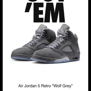 Ds Jordan 5 Wolf Grey Size 11